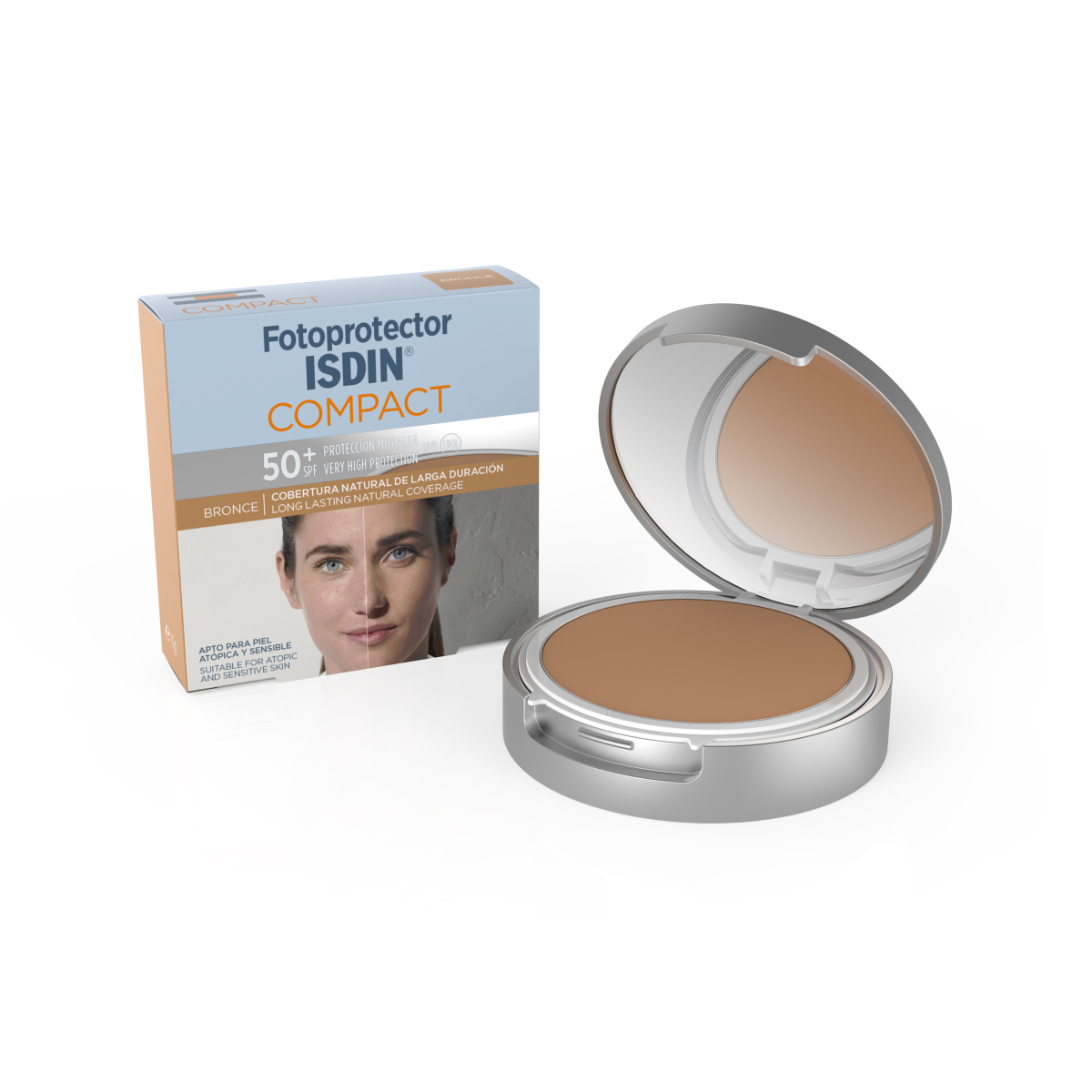 FOTOPROTECTOR ISDIN COMPACTO BRONZE SPF50+ 10 GRFOTOPROTECTOR ISDIN COMPACTO BRONZE SPF50+ 10 GR