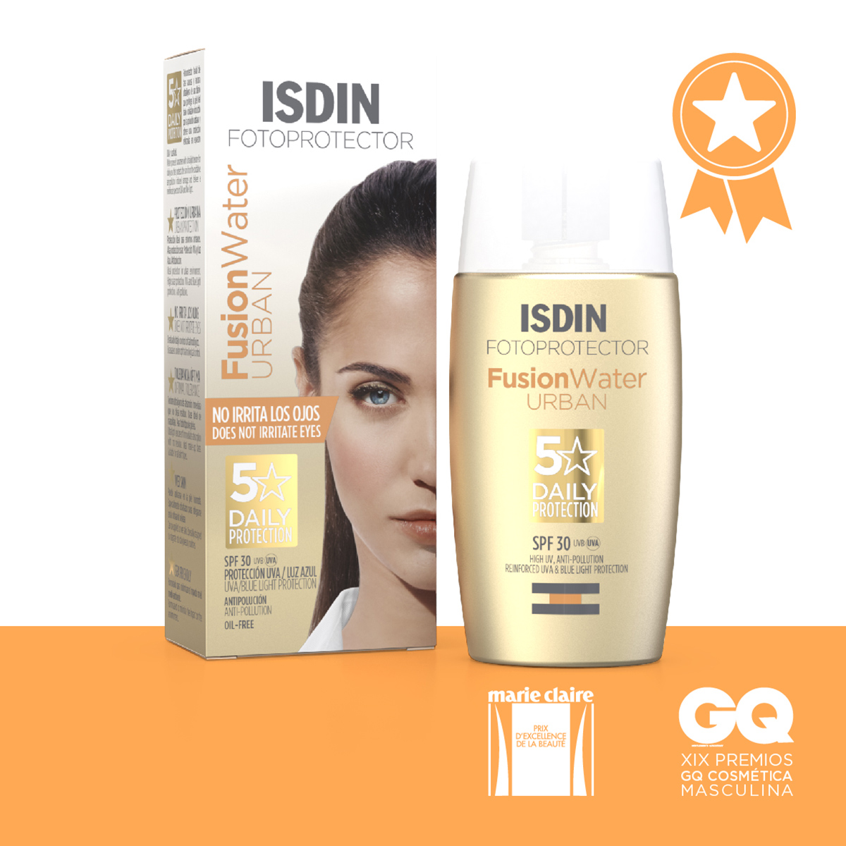 FOTOPROTECTOR ISDIN SPF-30 FUSION WATER URBAN 50FOTOPROTECTOR ISDIN SPF-30 FUSION WATER URBAN 50