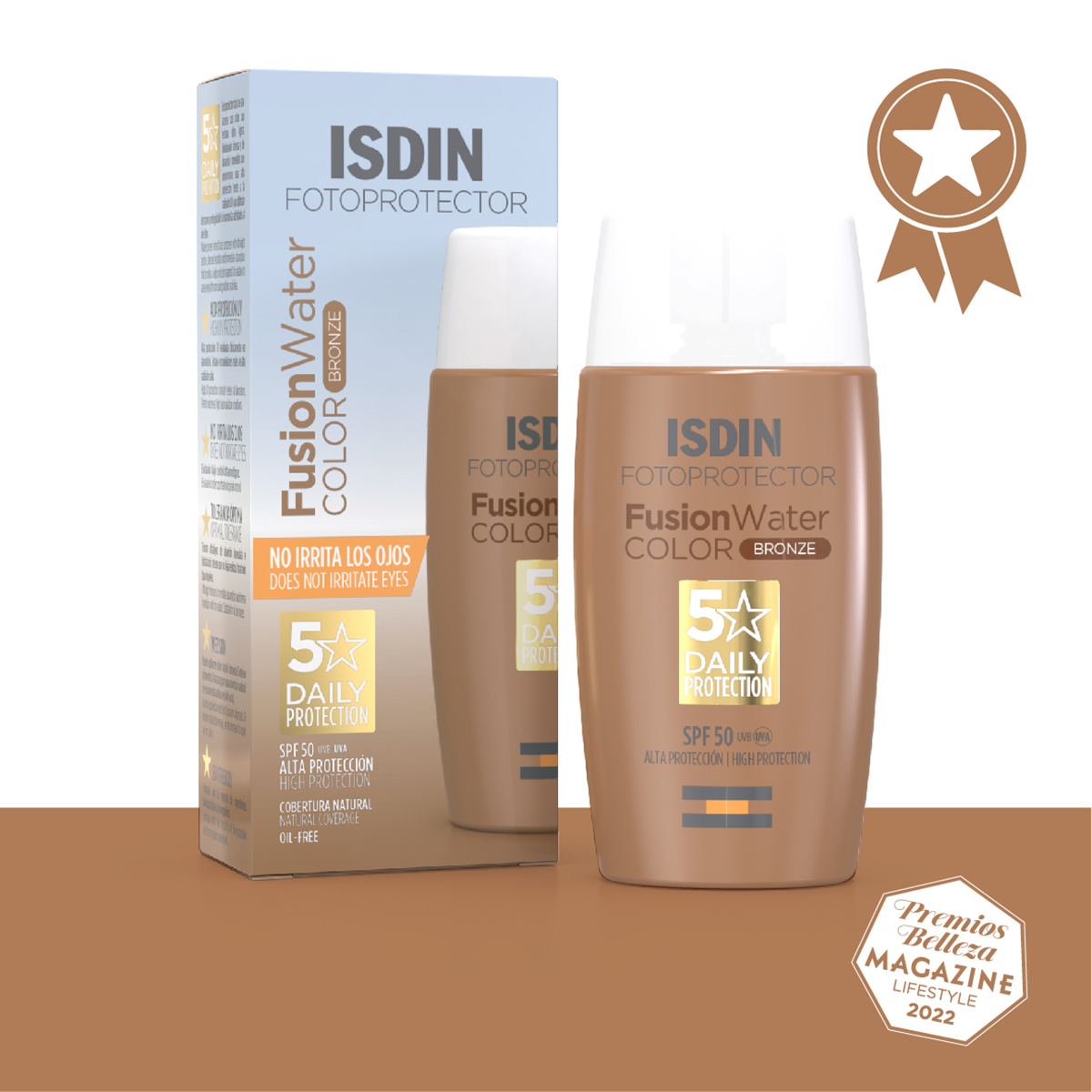 FOTOPROTECTOR ISDIN SPF 50 FUSION WATER COLOR BRONZE 50MLFOTOPROTECTOR ISDIN SPF 50 FUSION WATER COLOR BRONZE 50ML