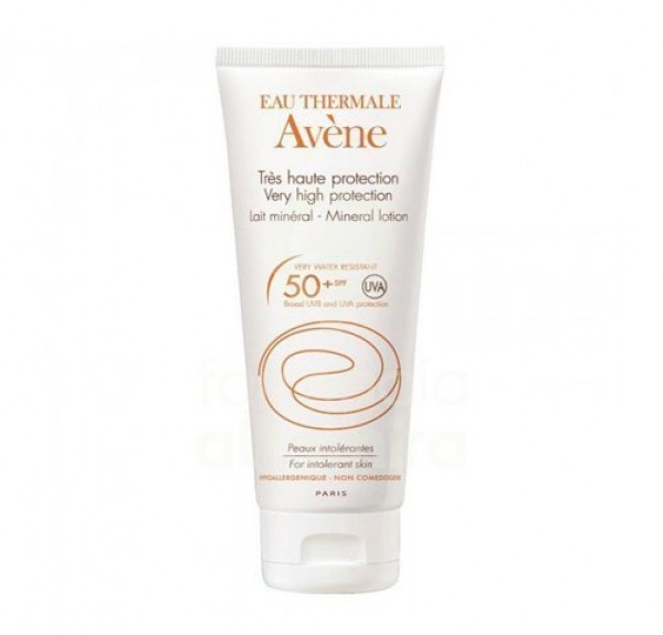 AVENE SOLAR SPF 50+ MINERAL LECHE PANTALLA TOTAL 100 MLAVENE SOLAR SPF 50+ MINERAL LECHE PANTALLA TOTAL 100 ML