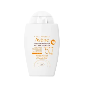 AVENE SOLAR SPF 50+ MINERAL FLUIDO S/COLOR 40 MLAVENE SOLAR SPF 50+ MINERAL FLUIDO S/COLOR 40 ML